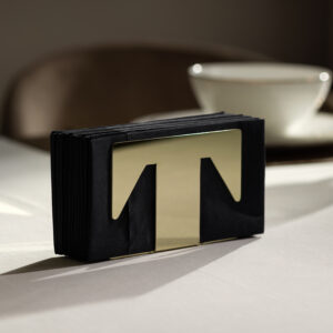 INTAGLIO napkin holder